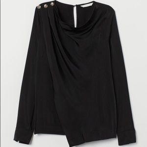 Draped H&M Blouse